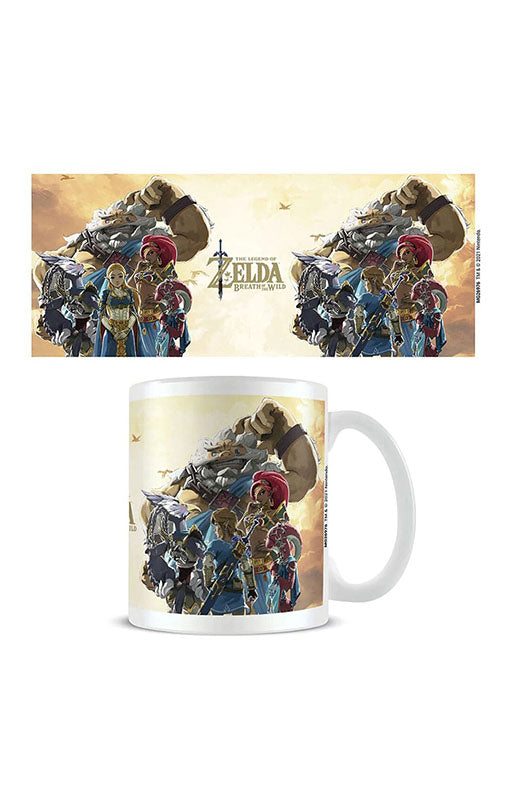 The Legend of Zelda Breath of the Wild Mug Champions Sunset