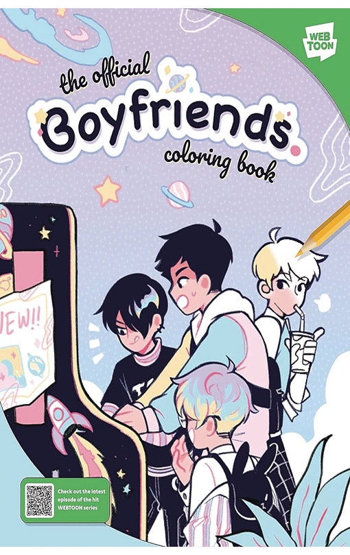 The Official Boyfriends Coloring Book