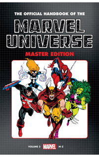 The Official Handbook of the Marvel Universe Master Edition Omnibus vol 02 hardcover