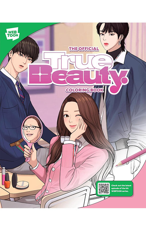 The Official True Beauty Coloring Book 46 original illustrations to color and enjoy