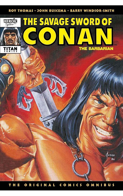 The Savage Sword of Conan The Original Comics Omnibus vol 09 hardcover