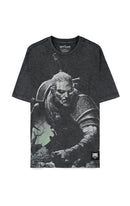 The Witcher Wild Hunt T-Shirt Geralt Washed