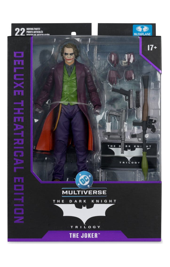 The Dark Knight DC Multiverse Deluxe Theatrical Edition Action Figure Joker 18 cm