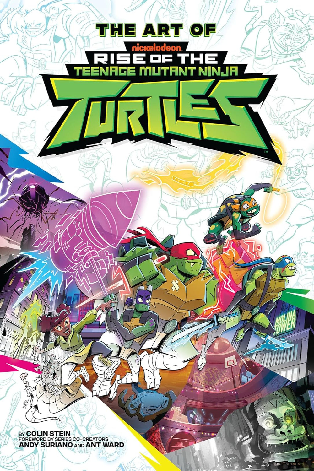 The Art of Rise of The Teenage Mutant Ninja Turtles hardcover
