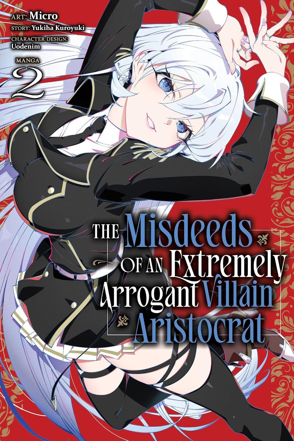 The Misdeeds of an Extremely Arrogant Villain Aristocrat vol 02 (manga)