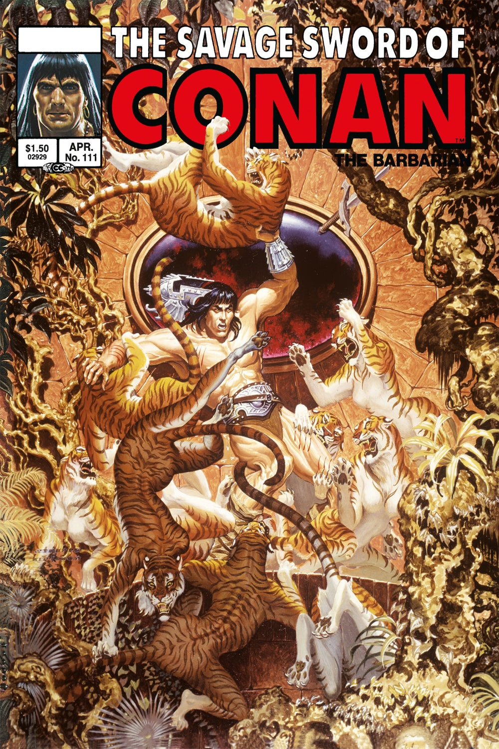 The Savage Sword of Conan: The Original Comics Omnibus vol 08 hardcover
