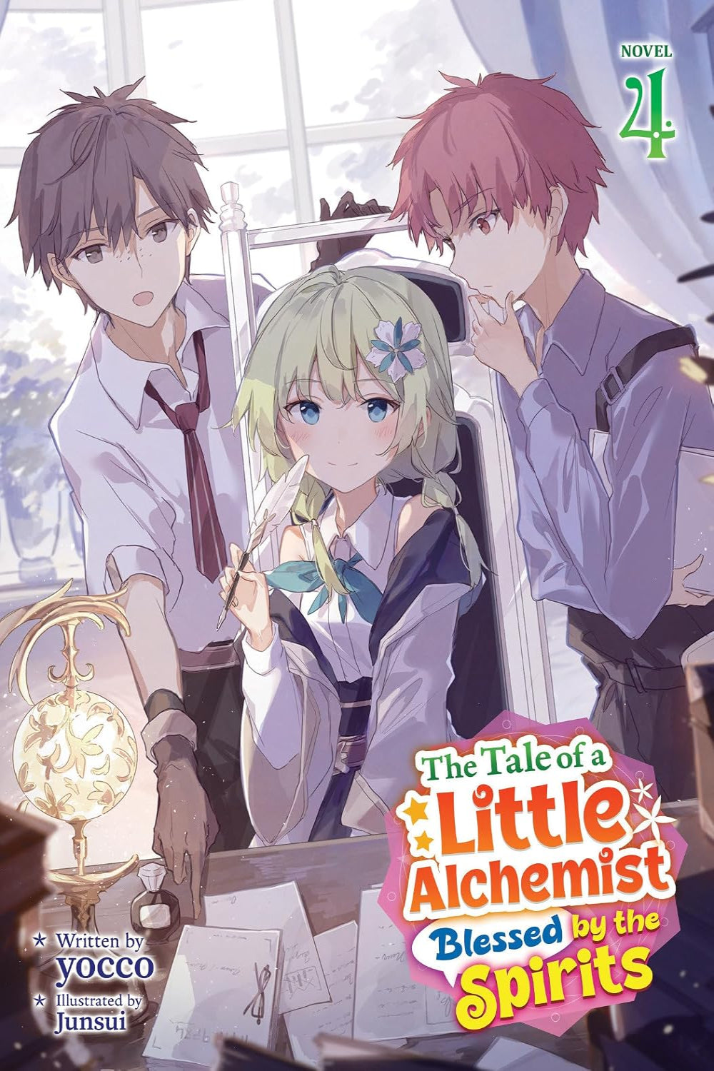 The Tale of a Little Alchemist Blessed by the Spirits vol 04 (light novel)