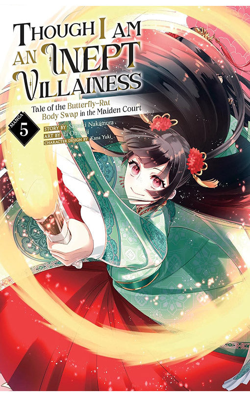 Though I am an Inept Villainess Tale of the Butterfly-Rat Body Swap in the Maiden Court (manga) vol 05