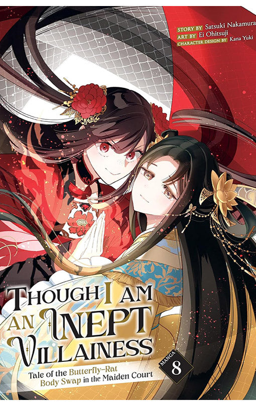 Though I am an Inept Villainess Tale of the Butterfly-Rat Body Swap in the Maiden Court vol 08 (manga)