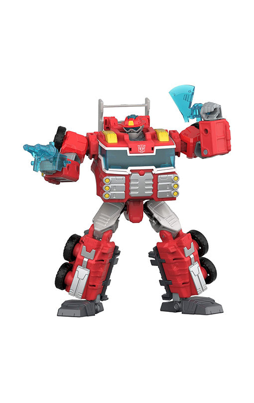 Transformers Age of the Primes Voyager Class Action Figure Rescue Bot Heatwave 18 cm