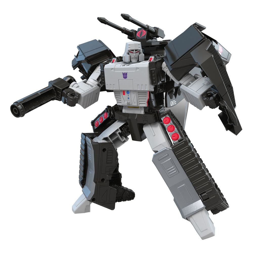 Transformers x G.I. Joe Mash-Up Megatron H.I.S.S. Tank with Baroness figure