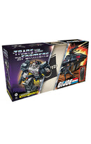 Transformers x G.I. Joe Mash-Up Megatron H.I.S.S. Tank with Baroness figure