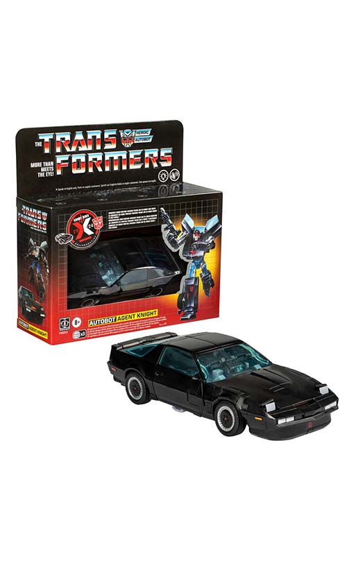 Transformers x Knight Rider Action Figure Autobot Agent Knight 16 cm