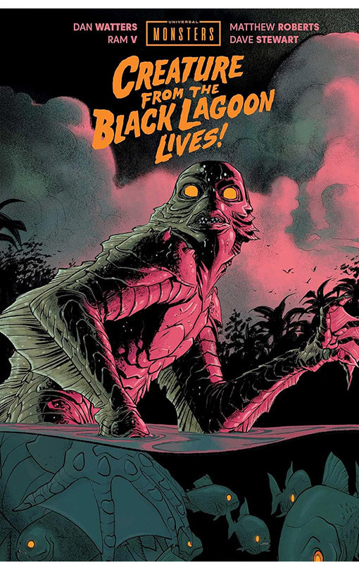 Universal Monsters Creature From the Black Lagoon Lives! hardcover