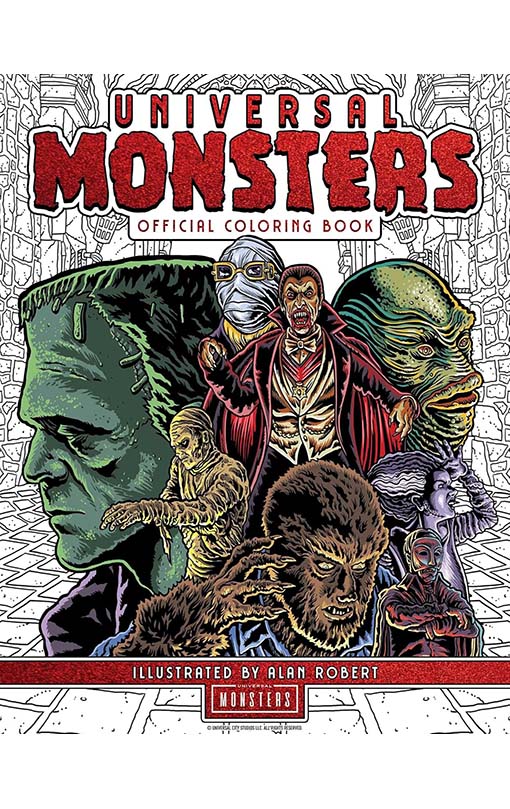 Universal Monsters The Official Coloring Book tp