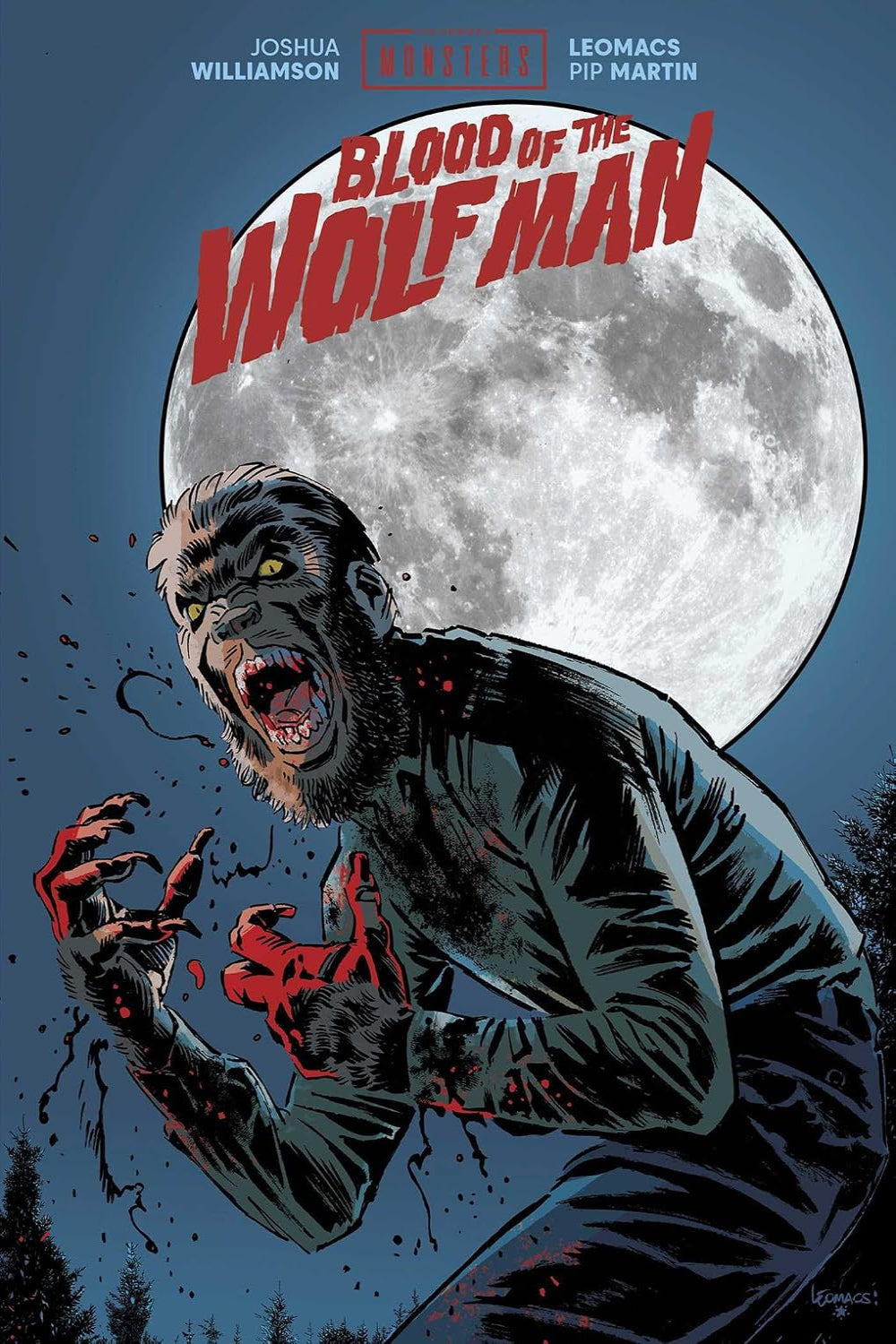Universal Monsters: Blood of the Wolf Man hardcover