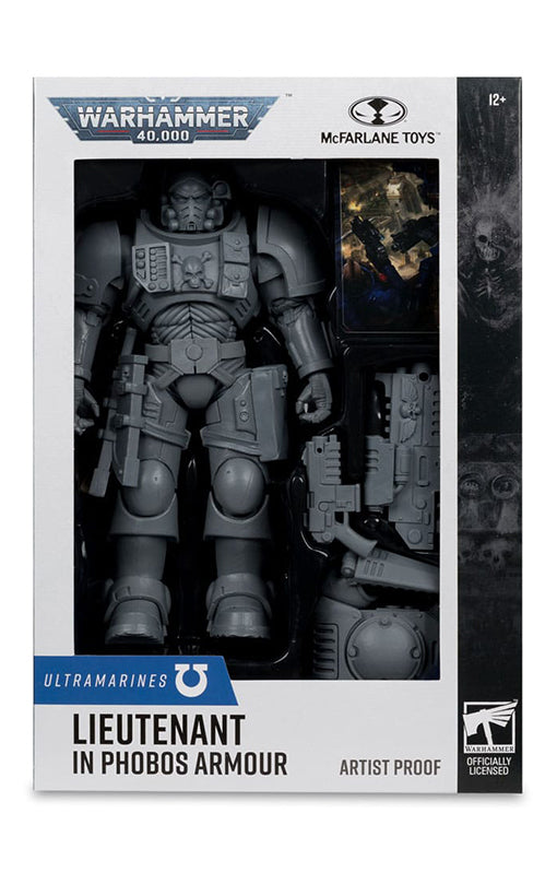 Warhammer 40,000 Action Figure Lieutenant in Phobos Armor (Ultramarines) (Artist Proof) 18 cm