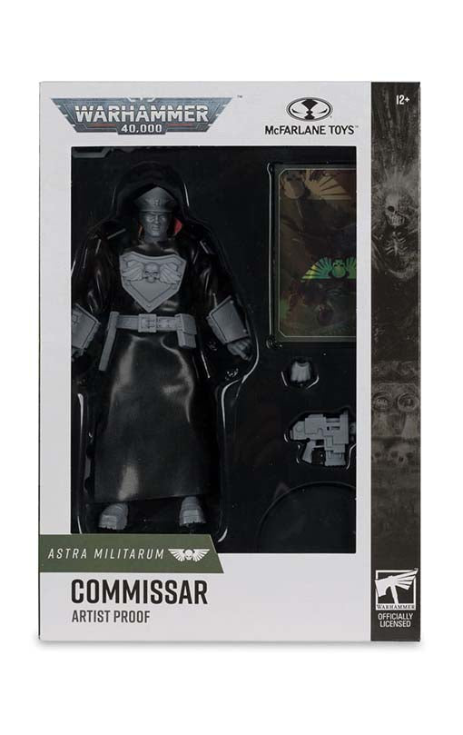 Warhammer 40k Action Figure Astra Militarum: Commissar 18 cm (Artist Proof)