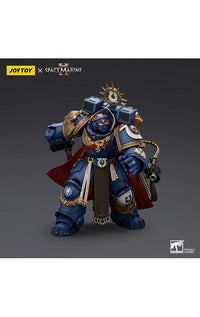 Warhammer 40k Action Figure Ultramarines Marneus Calgar Chapter Master with MKX Gravis Armour and Gauntlets of Ultramar 20 cm