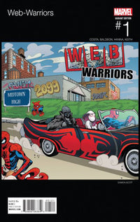 Web Warriors #1 Damion Scott Hip Hop Variant