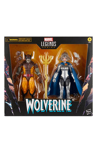 Wolverine 50th Anniversary Marvel Legends Action Figure 2-Pack Wolverine & Lilandra Neramani 15 cm