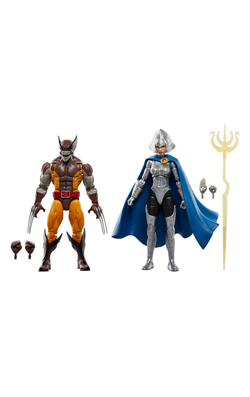 Wolverine 50th Anniversary Marvel Legends Action Figure 2-Pack Wolverine & Lilandra Neramani 15 cm