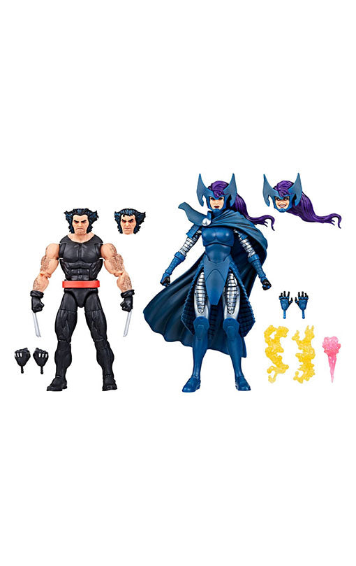 Wolverine 50th Anniversary Marvel Legends Action Figure 2-Pack Wolverine & Psylocke 15 cm