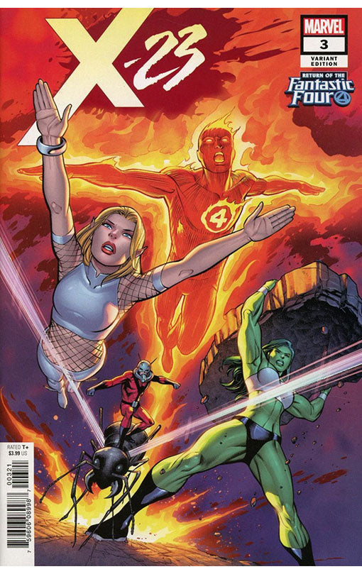 X-23 #3 Carlos Pacheco Fantastic Four Variant