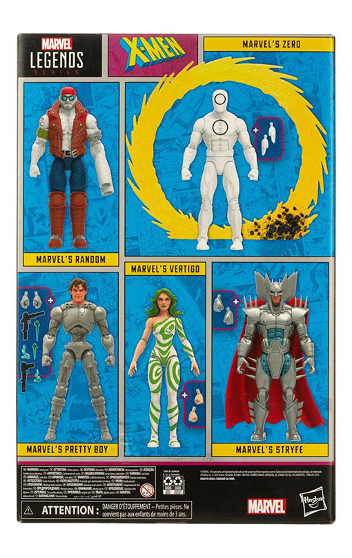 X-Men 60th Anniversary Marvel Legends Action Figure 5-Pack X-Men Villains 15 cm