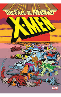 X-Men Fall Of The Mutants Omnibus hardcover