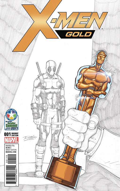 X-Men Gold #1 Limited Edition Party Sketch Variant (Uncensored)