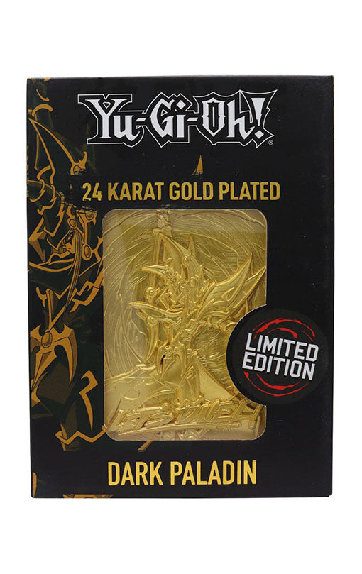 Yu-Gi-Oh! Ingot Dark Paladin Limited Edition (gold plated)