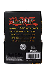 Yu-Gi-Oh! Ingot Dark Paladin Limited Edition (gold plated)