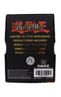 Yu-Gi-Oh! Ingot Jinzo Limited Edition (gold plated)