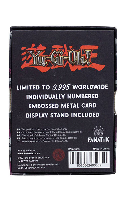 Yu-Gi-Oh! Metal Card Summoned Skull Limited Edition