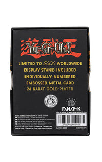 Yu-Gi-Oh! Replica Card B. Skull Dragon (gold plated)