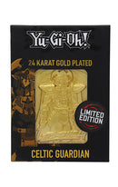 Yu-Gi-Oh! Replica Card Celtic Guardian (gold plated)
