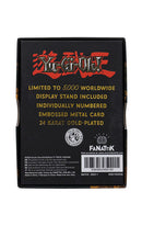 Yu-Gi-Oh! Replica Card Celtic Guardian (gold plated)
