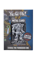 Yu-Gi-Oh! Replica Card Exodia The Forbidden One Limited Edition