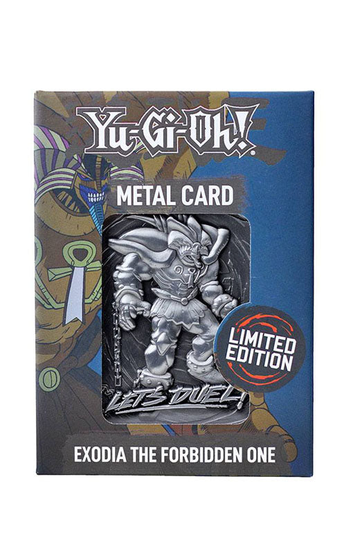 Yu-Gi-Oh! Replica Card Exodia The Forbidden One Limited Edition