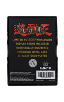 Yu-Gi-Oh! Replica Card Gaia the Fierce Knight (gold plated)