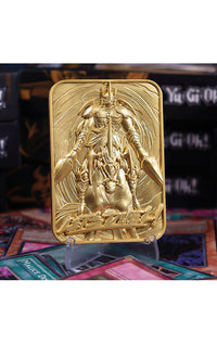 Yu-Gi-Oh! Replica Card Gaia the Fierce Knight (gold plated)