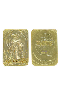 Yu-Gi-Oh! Replica Card Summoned Skull (gold plated)