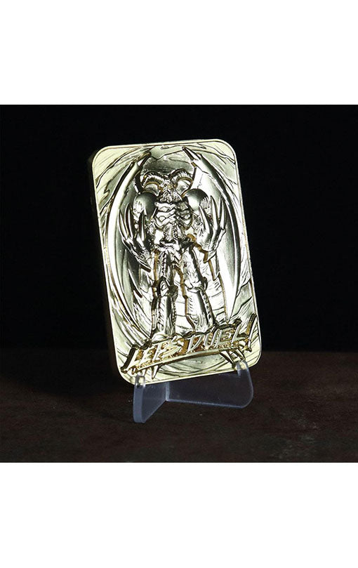 Yu-Gi-Oh! Replica Card Summoned Skull (gold plated)