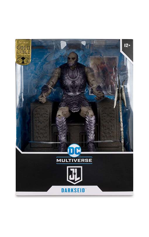 Zack Snyder's Justice League DC Multiverse Mega Action Figure Darkseid with Throne (Gold Label) 24 cm