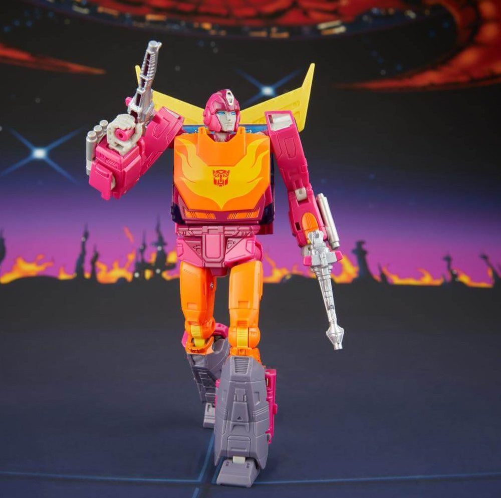 The Transformers: The Movie Studio Series Voyager Class Action Figure MTMTE Collection: Autobot Hot Rod 14 cm