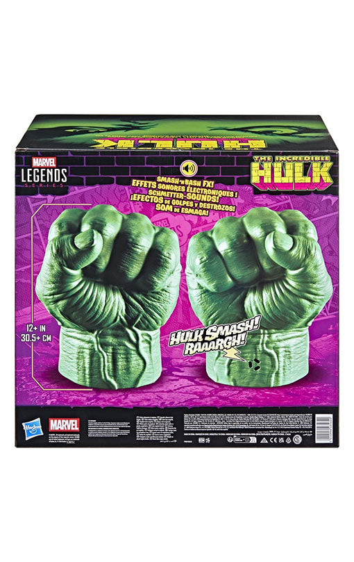 The Incredible Hulk Marvel Legends Premium Roleplay Fists