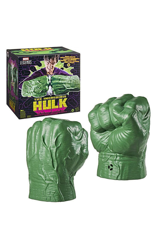 The Incredible Hulk Marvel Legends Premium Roleplay Fists