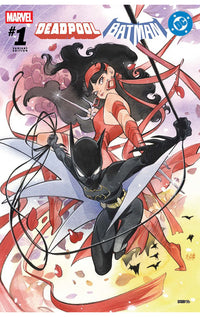 Marvel/DC Deadpool/Batman (Peach Momoko Cover)