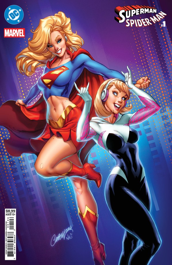 DC/Marvel Superman / Spider-Man #1 (Scott Campbell Variant Cover)